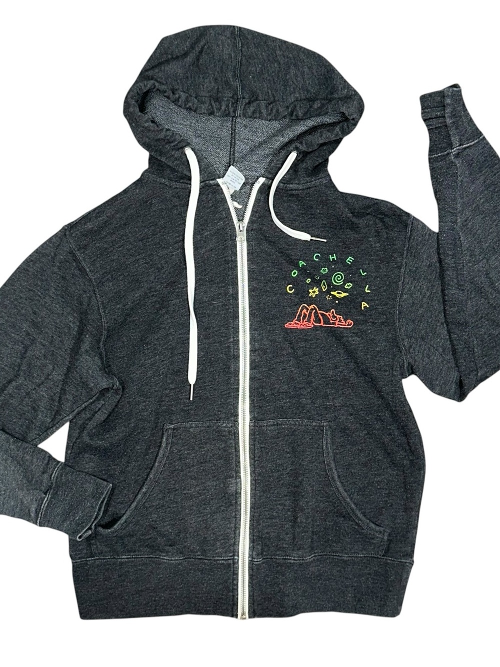 Coachella 2016 Zip Up Hoodie